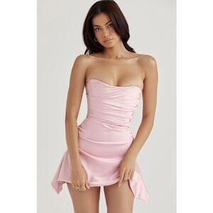 HOUSE OF CB Jasmine Rose Pink Dress